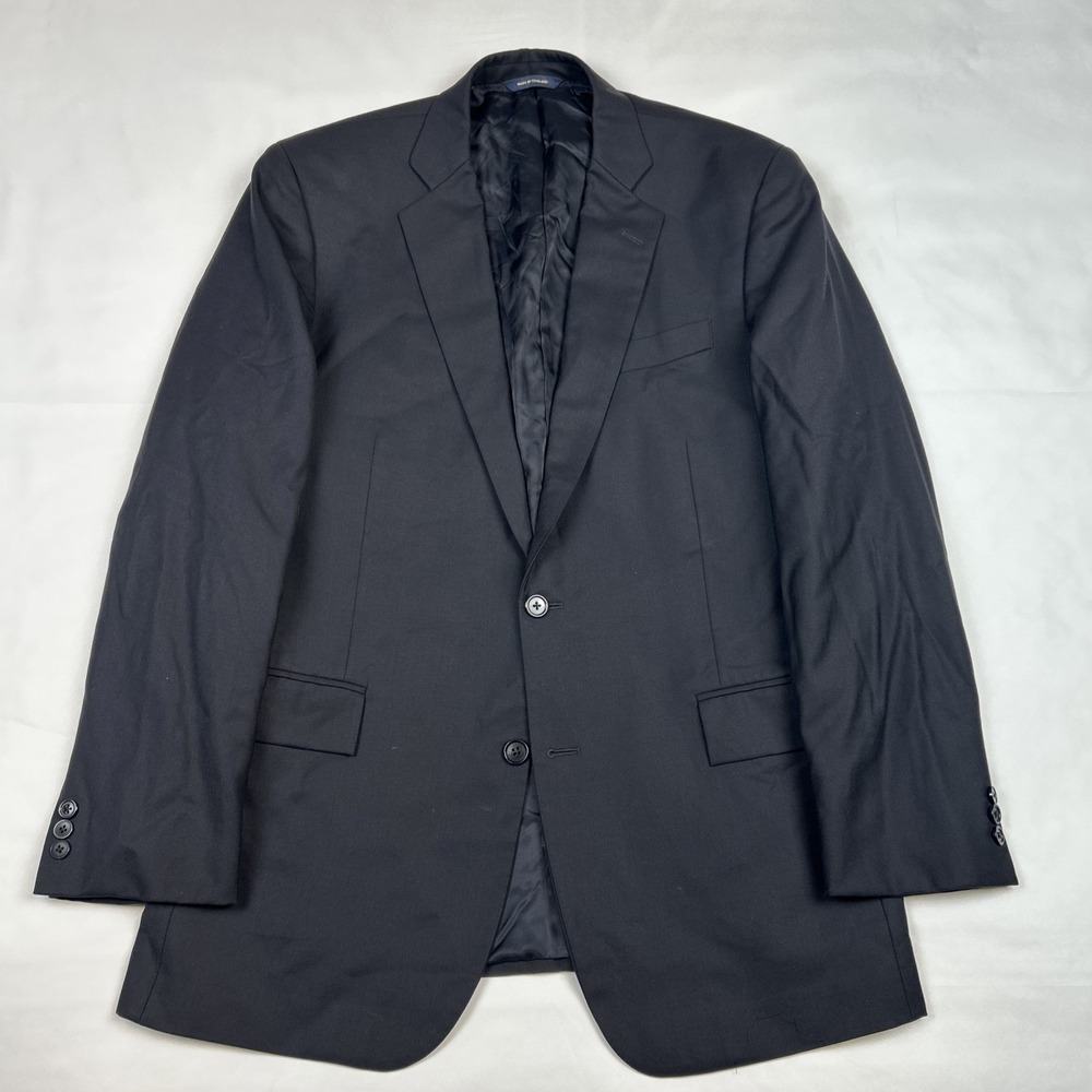 Brooks Brothers Men's Regent Blazer 100% Wool Jacket Sport Coat Dark Navy 41L